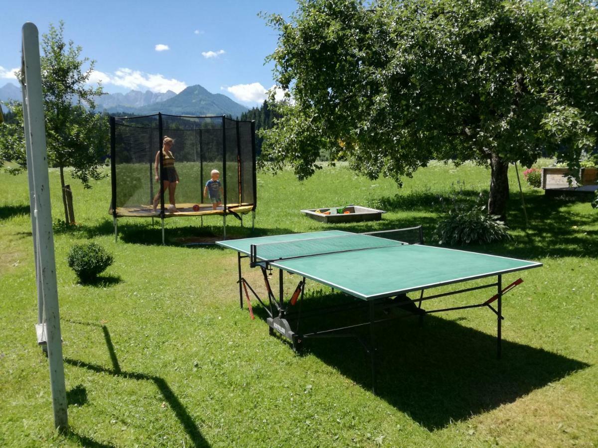 Gaestehaus Gruenbacher Kossen Ngoại thất bức ảnh